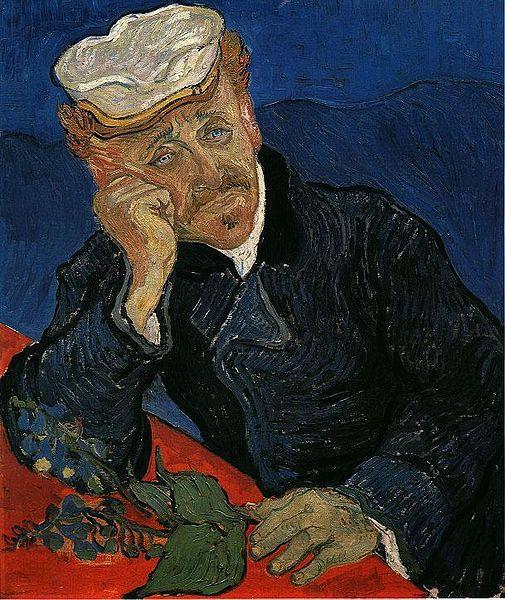 Vincent Van Gogh Portrait of Doctor Gachet oil painting image